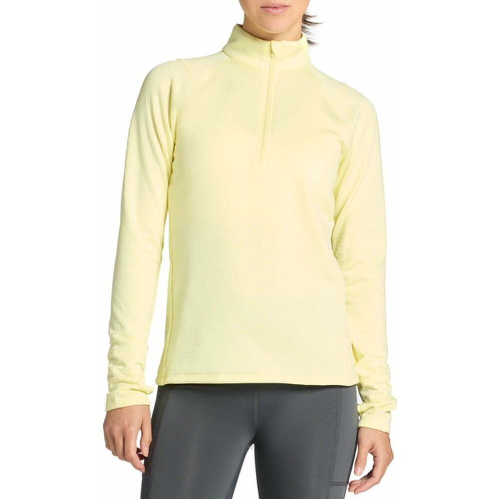 NWT DSG RunGrid ¼ Zip Pullover Yellow Size M Fleece UV50+ Running Top boutique